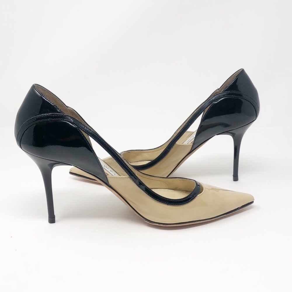Jimmy Choo Patent Leather Heels - 7